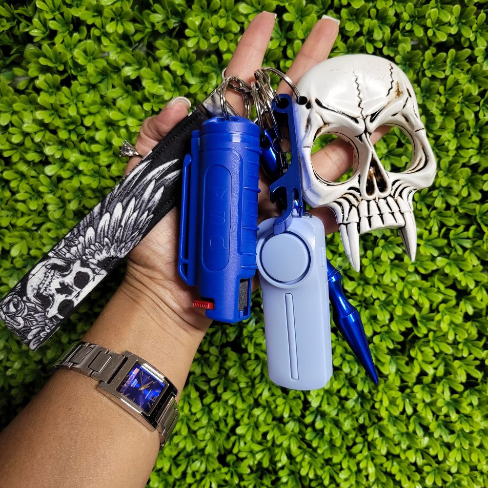 Gothic Self Defense Keychain Basic Set